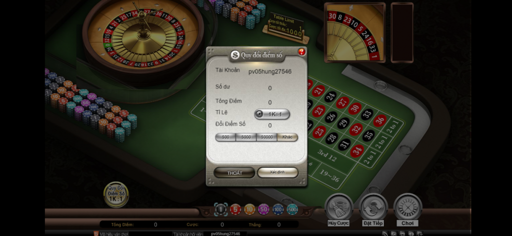Sảnh game roulette 789bet